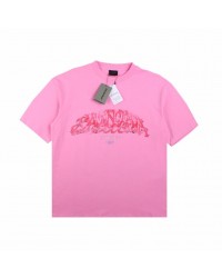 BALENCIAGA GRAFFITI T-SHIRT PINK