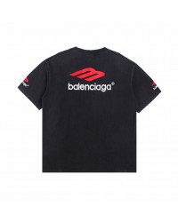 BALENCIAGA LOGO GRAPHIC T-SHIRT BLACK - Prime Reps