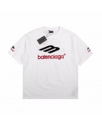 BALENCIAGA LOGO GRAPHIC T-SHIRT WHITE