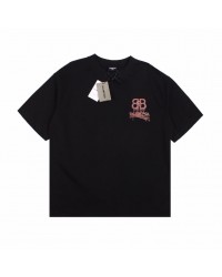 BALENCIAGA LOGO T-SHIRT BLACK