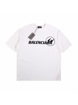 BALENCIAGA LOGO T-SHIRT WHITE