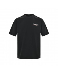 BALENCIAGA POLITICAL CAMPAIGN T-SHIRT BLACK