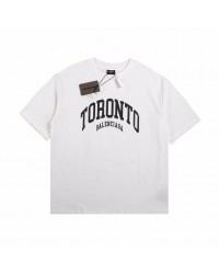 BALENCIAGA TORONTO LOGO T-SHIRT WHITE