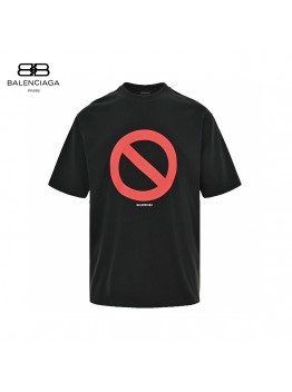 Balenciaga T-Shirt - Prohibition Symbol