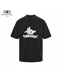 Balenciaga T-Shirt - Overlapping Logo