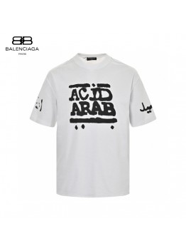 Balenciaga Acid Arab White T-Shirt