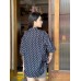Balenciaga All-Over Logo Print Shirt (Black)