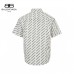 Balenciaga All-Over Logo Print Shirt (White)