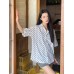 Balenciaga All-Over Logo Print Shirt (White)
