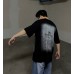 Balenciaga All-Over Logo Print T-Shirt (Black)