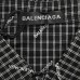 Balenciaga Allover Logo Check Shirt