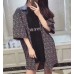 Balenciaga Allover Logo Check Shirt