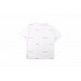 Balenciaga Allover Logo Print T-Shirt - White