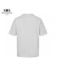 Balenciaga BB Logo T-Shirt (White)