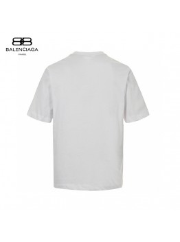 Balenciaga BB Logo T-Shirt (White)