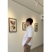 Balenciaga BB Logo White Polo Shirt