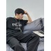 Balenciaga Beige T-Shirt with EREWHON Graphic