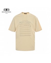 Balenciaga Beige T-Shirt with Musical Notes