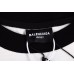 BALENCIAGA LOGO PRINT T-SHIRT BLACK WHITE