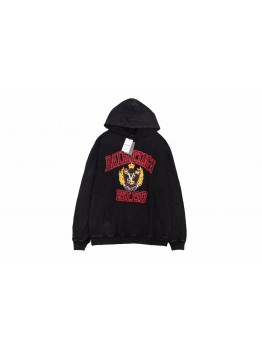 Balenciaga Black Crest Hoodie
