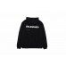 Balenciaga Black Distorted Logo Hoodie