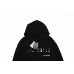 Balenciaga Black Distorted Logo Hoodie