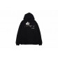 Balenciaga Black Distorted Logo Hoodie