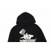 BALENCIAGA GRAPHIC LOGO HOODIE BLACK