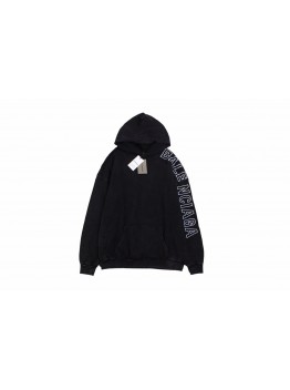 Balenciaga Black Oversized Hoodie