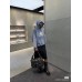 BALENCIAGA GRAPHIC LOGO HOODIE BLUE
