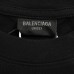 Balenciaga Blue Logo T-Shirt (Black)