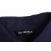 BALENCIAGA LOGO DESIGN BUTTON-UP SHIRT NAVY