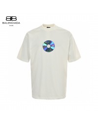 Balenciaga CD Graphic White T-Shirt
