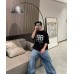 Balenciaga Cracked 'BB' Logo T-Shirt (Black)