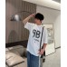 Balenciaga Cracked Logo T-Shirt (White)