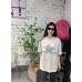 Balenciaga Crystal Logo T-Shirt in White