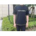 Balenciaga Digital Age Logo T-Shirt - Black