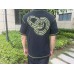 Balenciaga Digital Age Logo T-Shirt - Black