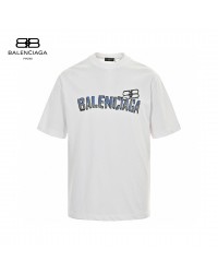 Balenciaga Distorted Logo T-Shirt