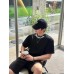 Balenciaga Distorted Logo T-Shirt (Black)