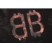 Balenciaga Distressed BB Logo T-Shirt