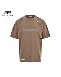 Balenciaga Distressed Logo T-Shirt