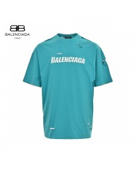 Balenciaga Distressed Logo T-Shirt