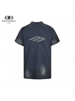 Balenciaga Distressed Logo T-Shirt