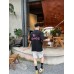 Balenciaga Distressed Logo T-Shirt in Black