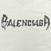Balenciaga Distressed Logo T-Shirt in White