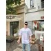 Balenciaga Distressed Logo T-Shirt in White