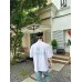 Balenciaga Distressed Logo T-Shirt in White
