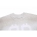 BALENCIAGA DISTRESSED LOGO T-SHIRT WHITE GREY