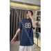 Balenciaga Double B Bitcoin T-Shirt (Blue)